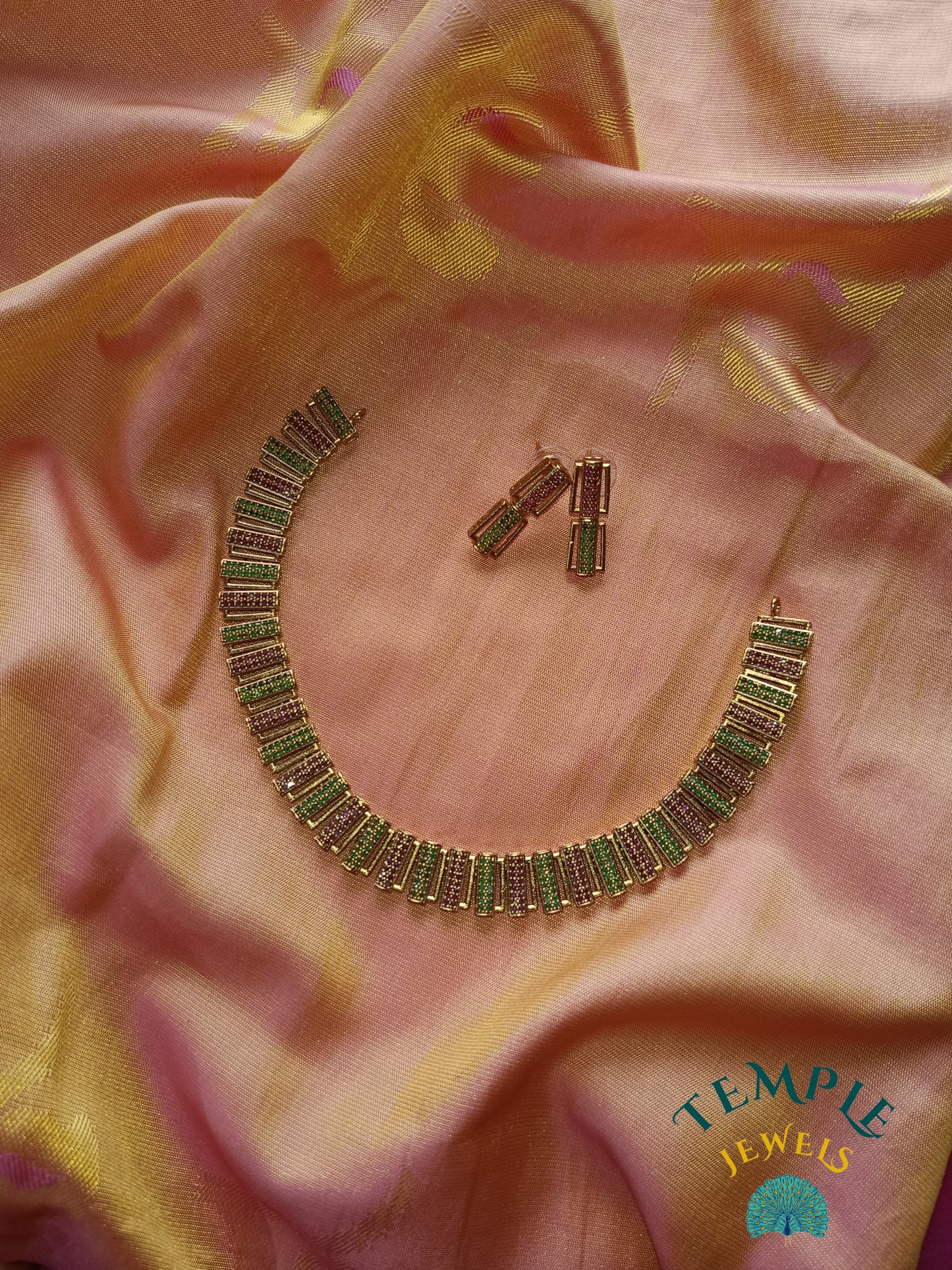 Premium Necklace American Diamond -AD0005