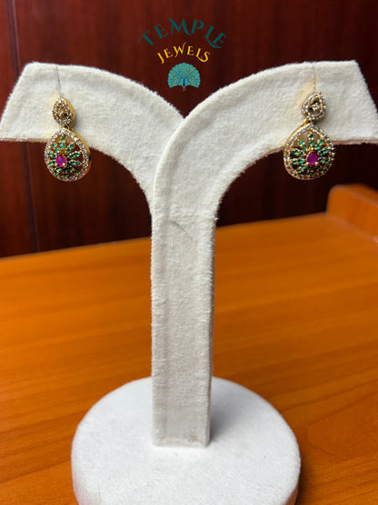 Premium Necklace American Diamond -AD0003
