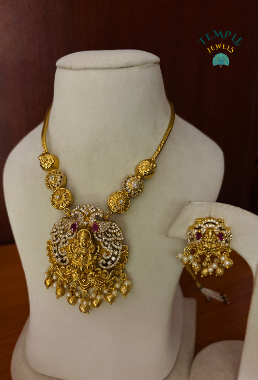 Premium Necklace American Diamond -AD0019