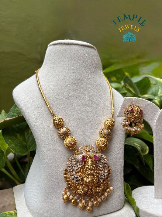 Premium Necklace American Diamond -AD0019