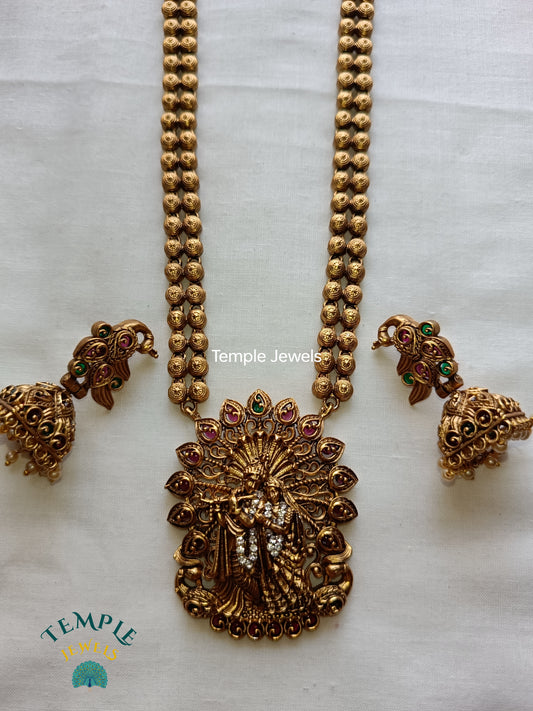Krishna Radhe Pendant Maala - MAL2409001
