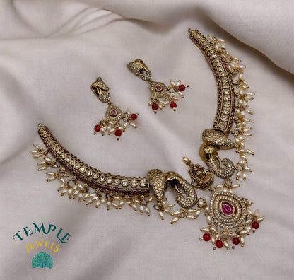 Premium Necklace American Diamond -AD0016
